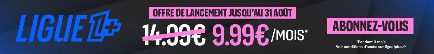 Image bannière Ligue 1+